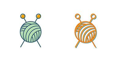 Knitting Vector Icon