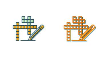 Crossword Vector Icon