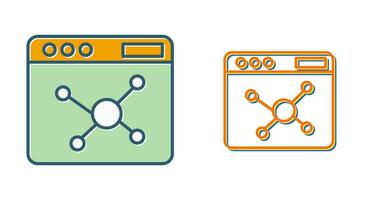 icono de vector de algoritmo