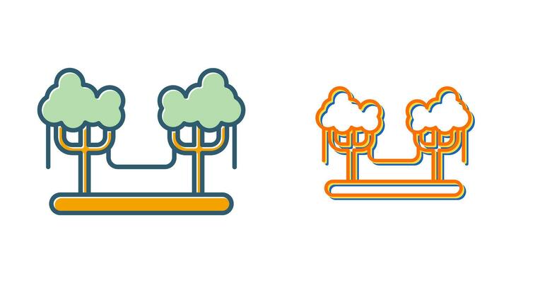 Rainforest Vector Icon
