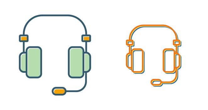 Headset Vector Icon
