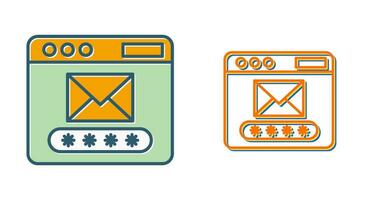 Mail Code Vector Icon