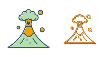 Volcano Vector Icon