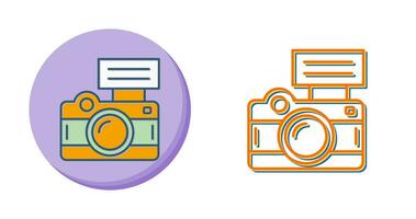 Camera Flash Vector Icon