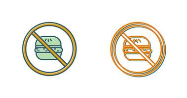 No Eating Vector Icon