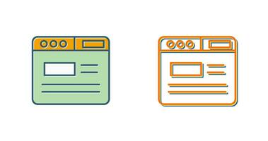 Webpage Vector Icon