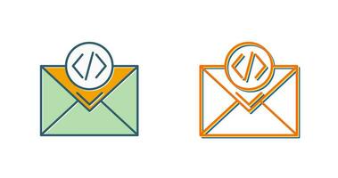 icono de vector de correo