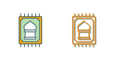 Prayer Rug Vector Icon