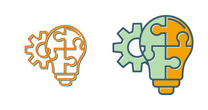 icono de vector de resolución de problemas