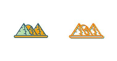 Pyramid Vector Icon