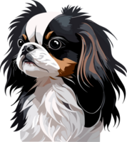 papillon carino cane ai generativo png