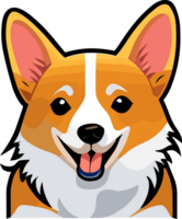 Cute Cartoon Dog ai generative png