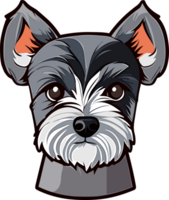 Cute Cartoon Dog ai generative png