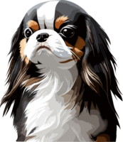 papillon carino cane ai generativo png