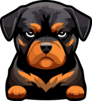 Cute Cartoon Dog ai generative png