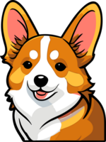 Cute Cartoon Dog ai generative png