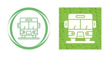 icono de vector de bus