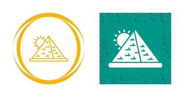 Pyramid Vector Icon