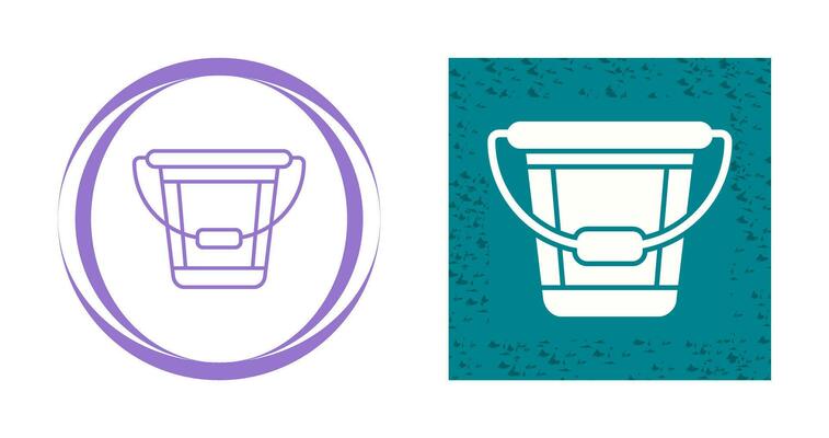 Bucket Vector Icon