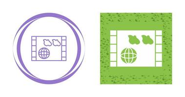 icono de vector de telón de fondo de noticias