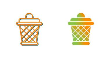 Dustbin Vector Icon