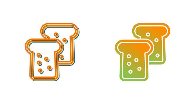 icono de vector de pan