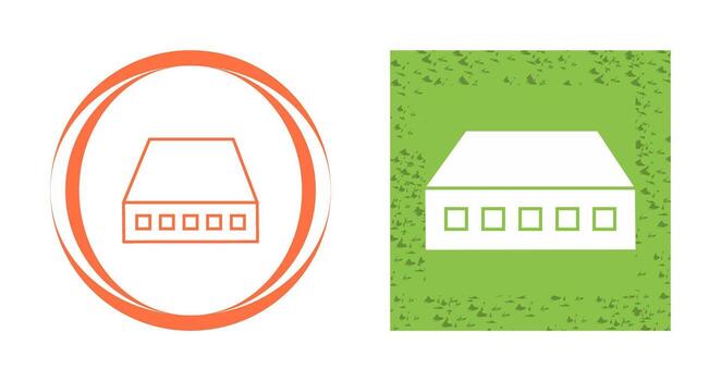 icono de vector de interruptor de red