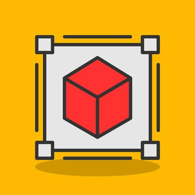 Blockchain Vector Icon Design