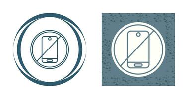 No Phone Vector Icon