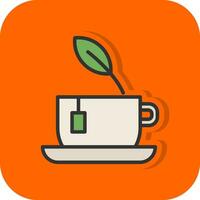 Green tea Vector Icon Design