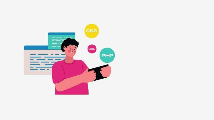 Web Development Stock Video Footage for Free Download