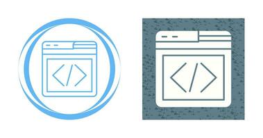 Web Programing Vector Icon
