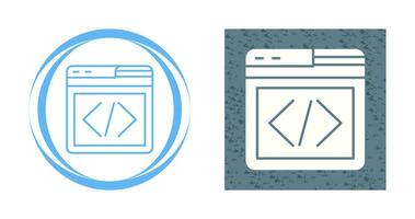 Web Programing Vector Icon