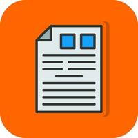 Document Vector Icon Design