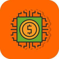 Digital currency Vector Icon Design