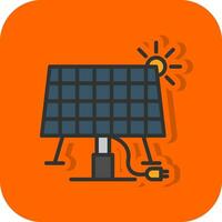 diseño de icono de vector de energía solar