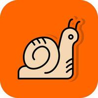 Snail Vector Icon Design
