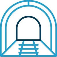 Tunnel Vector Icon Design