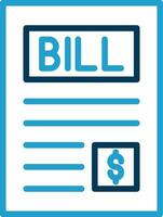 Bill Vector Icon Design