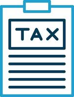 Tax Vector Icon Design