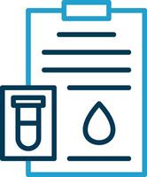 Blood Test Vector Icon Design