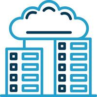 Data center Vector Icon Design