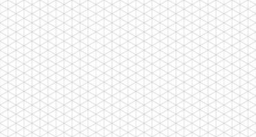 Isometric grid seamless pattern. Isometric grid template. Seamless isometric grid mockup. Vector illustration