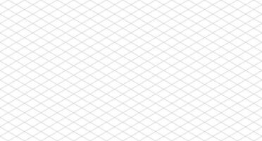 Isometric grid seamless pattern. Isometric grid template. Seamless isometric grid mockup. Vector illustration