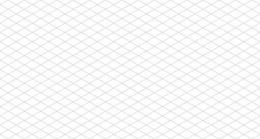 Isometric grid seamless pattern. Isometric grid template. Seamless isometric grid mockup. Vector illustration