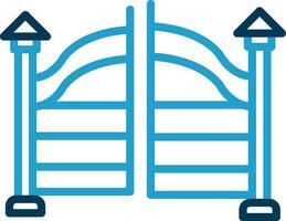 Gate Vector Icon Design