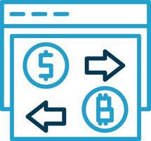Internet currency Vector Icon Design
