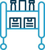 Trolley Vector Icon Design