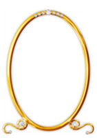 juvelerade gyllene ramar png