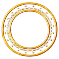 Juwelen golden Frames png